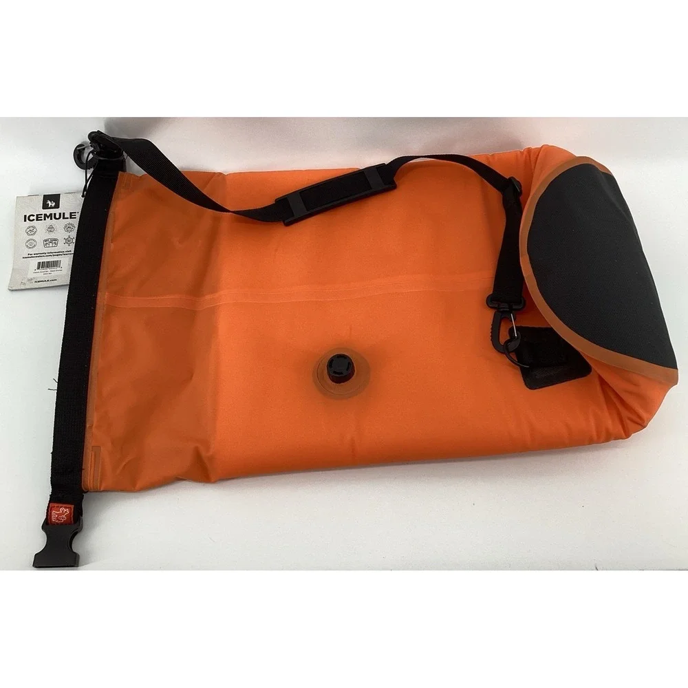 The ICEMULE Classic 10L Waterproof Backpack Cooler -  Peach